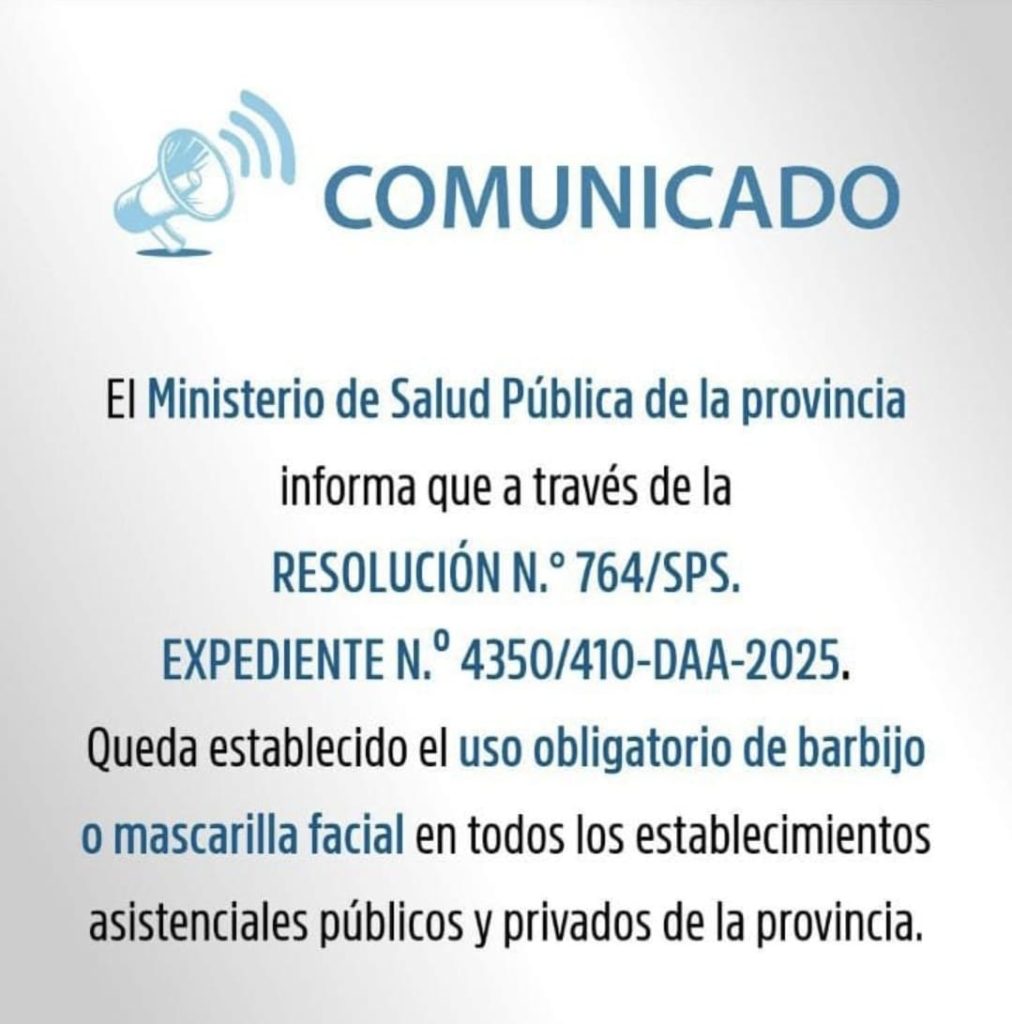 Qué hay detrás del cartel que obliga a usar barbijo en centros de salud y que se volvió viral