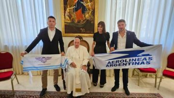 Apareció un video del Papa Francisco en el que celebraba la no privatización de Aerolíneas Argentinas