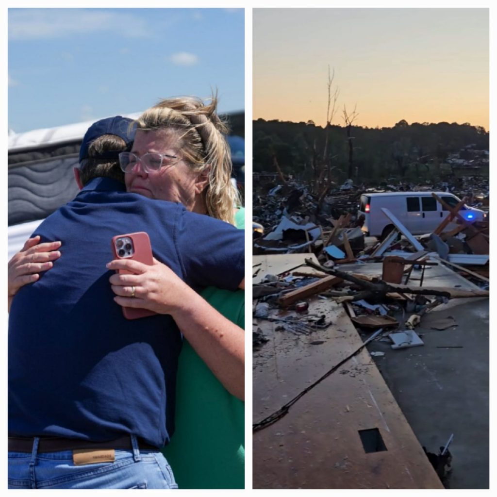 Impactantes imágenes del temporal que dejó al menos 23 muertos en el sur de Estados Unidos