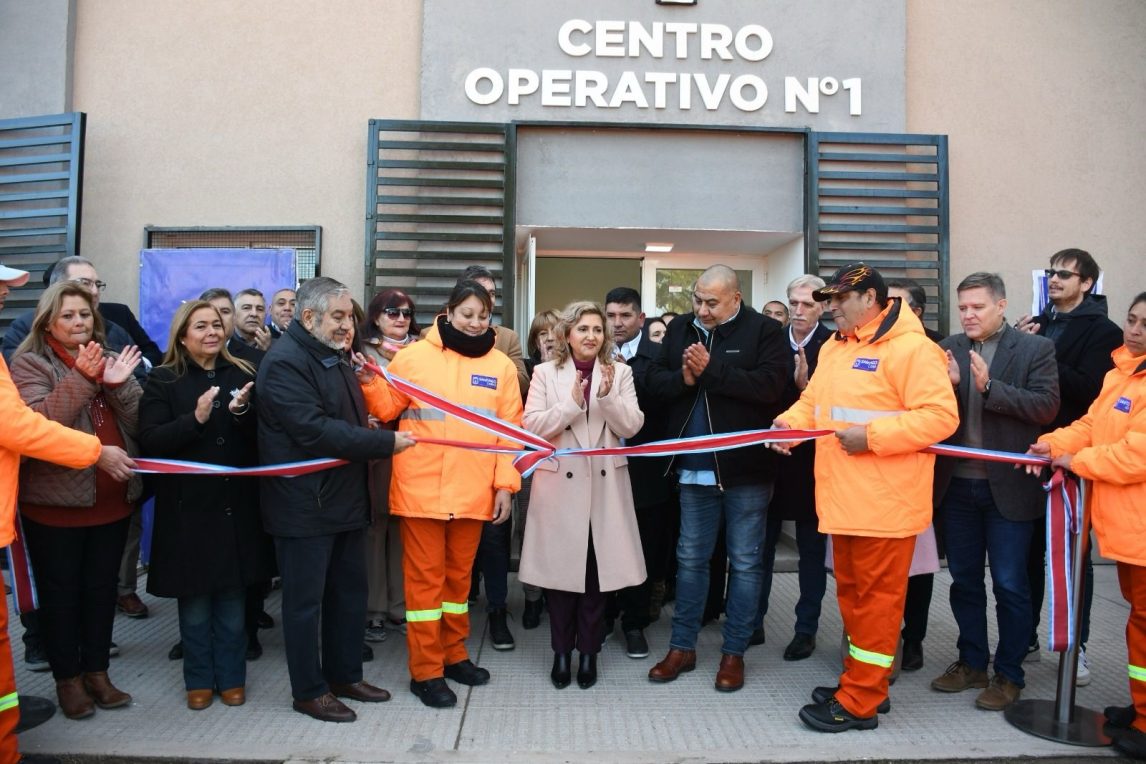 Norma Fuentes inauguró la remodelación y ampliación del Centro Operativo Nº 1 en el barrio Ejército Argentino