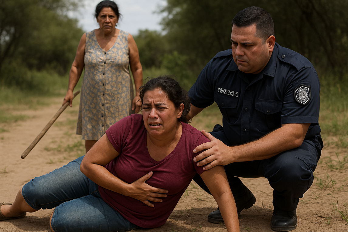 Una joven denunció a su madre por golpearla con un palo de escoba