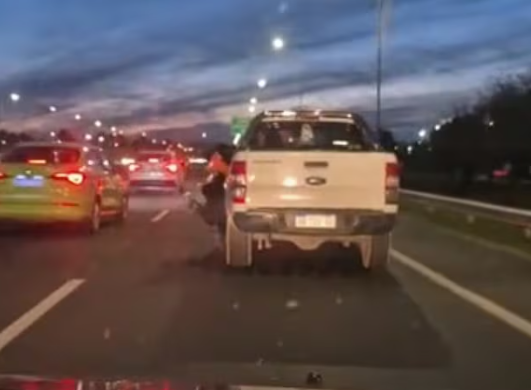 VIDEO | Un control de tránsito terminó con un policía herido tras la fuga de un conductor ebrio