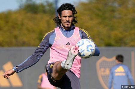 Edinson Cavani se pierde el debut de Boca en el Mundial de Clubes ante Benfica