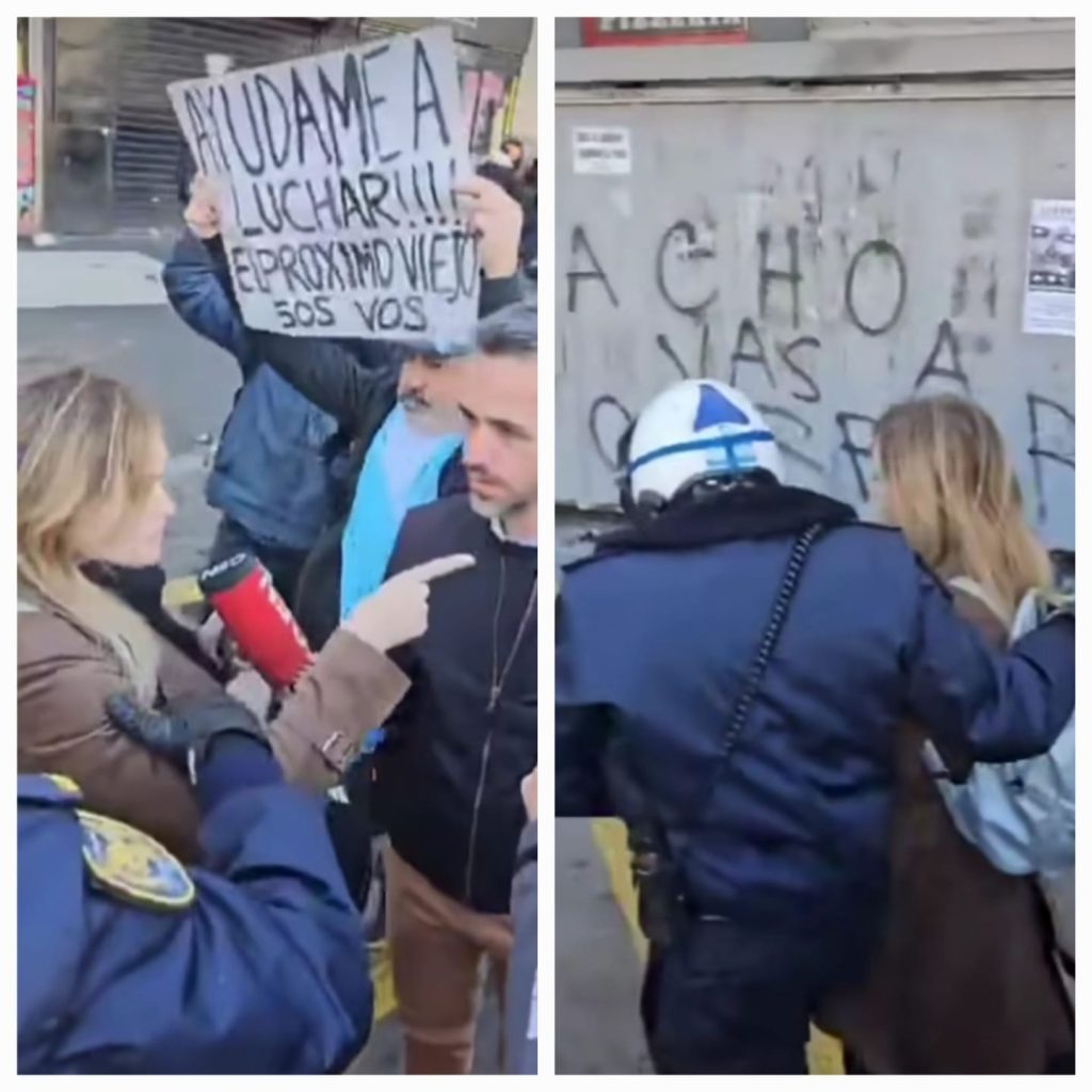 Lilia Lemoine fue increpada por jubilados a la salida del Congreso