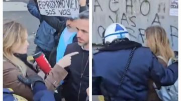 Lilia Lemoine fue increpada por jubilados a la salida del Congreso