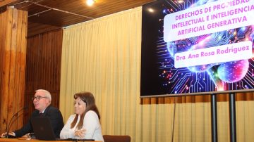 La Dra. Ana Rosa Rodríguez disertó sobre los desafíos del Derecho frente a la Inteligencia Artificial Generativa