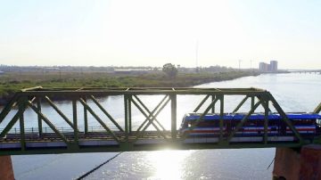 Preocupación: atacaron a piedrazos al Tren al Desarrollo a la altura del Puente Negro