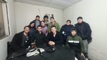 Comunicadores del IFD Campo Gallo entrevistaron a profesionales de medicina de la Fundación Favaloro