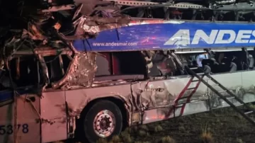 Al menos 4 muertos y 20 heridos en un choque entre un micro y un camión