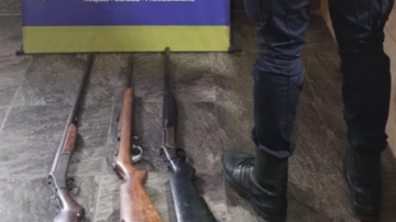 Allanamientos simultáneos en Ojo de Agua permitieron secuestrar armas de fuego