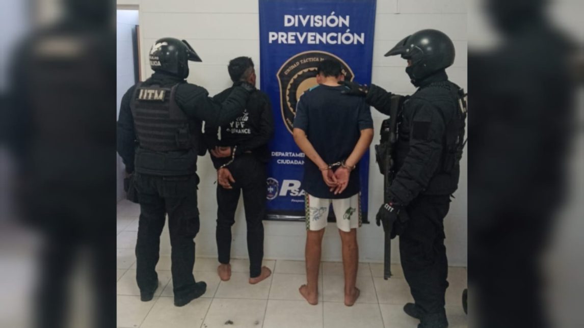 Capturan a “Los Coronel” en pleno robo a una vivienda del barrio Saint Germain