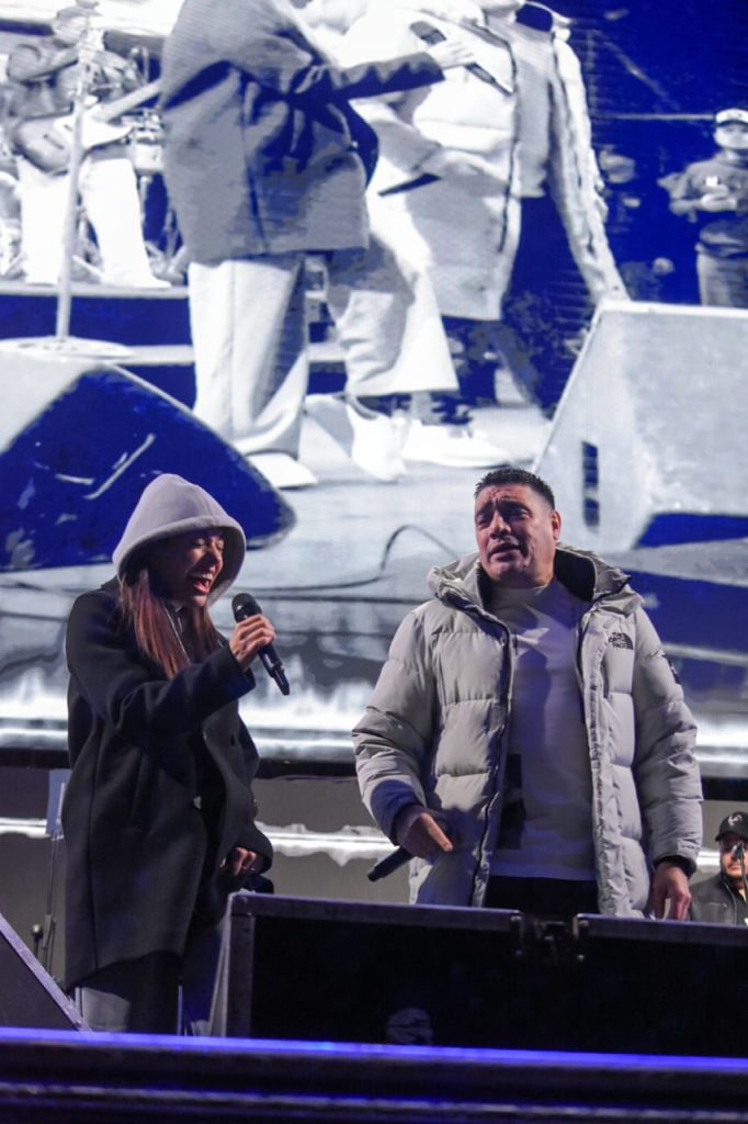 Bajo la lluvia, LBC y Euge Quevedo pusieron a bailar al público al cierre del Festival “Madre de Ciudades”
