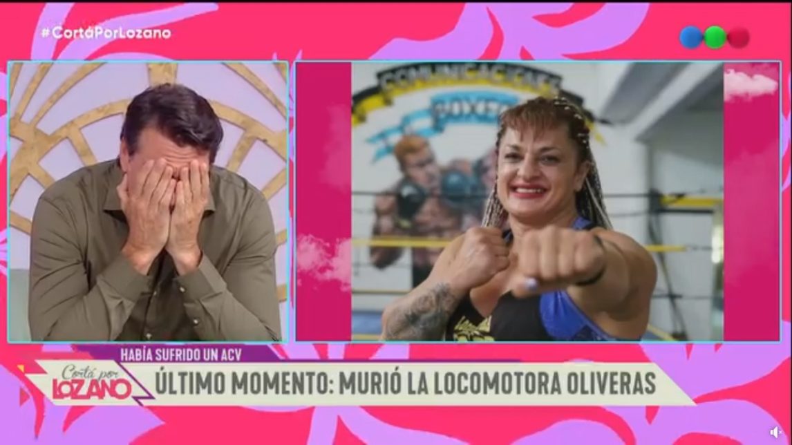 VIDEO: Hernán Drago se enteró en vivo que murió la “Locomotora” Oliveras y rompió en llanto