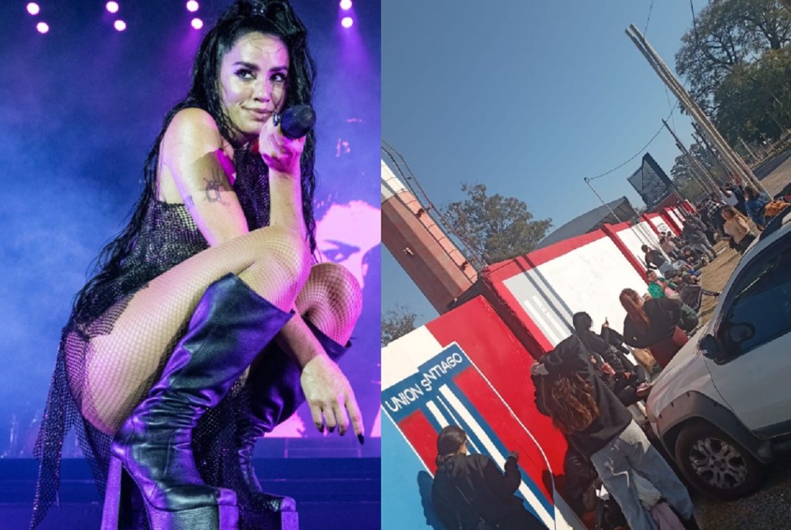 Furor por Lali en Santiago del Estero: Los fans ya hacen fila para el show que inicia a las 21
