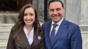 Victoria Villarruel tampoco da el brazo a torcer: Se mostró junto a un gobernador que competirá contra LLA