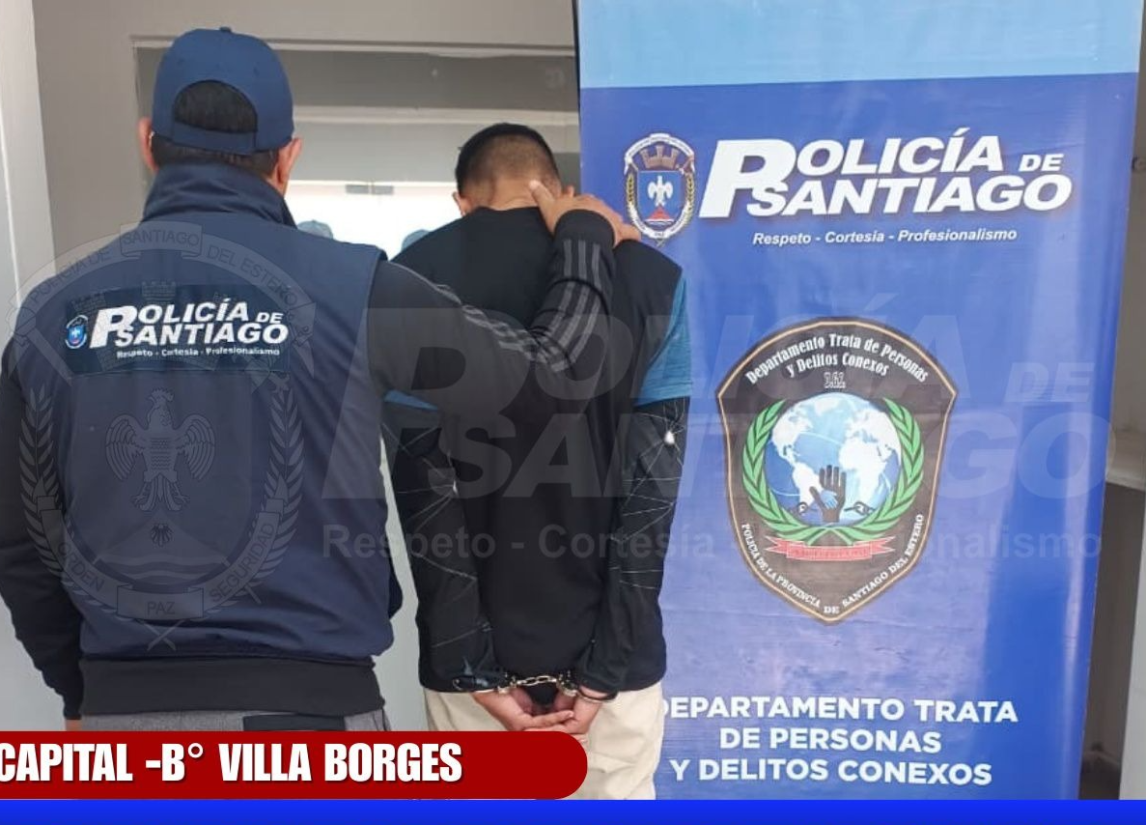 Capturan a un joven por abuso sexual ultrajante agravado a una nena, hija de su pareja