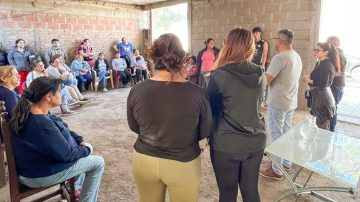 Fernando Giménez llevó las propuestas de “Futuro” al barrio Villa del Carmen