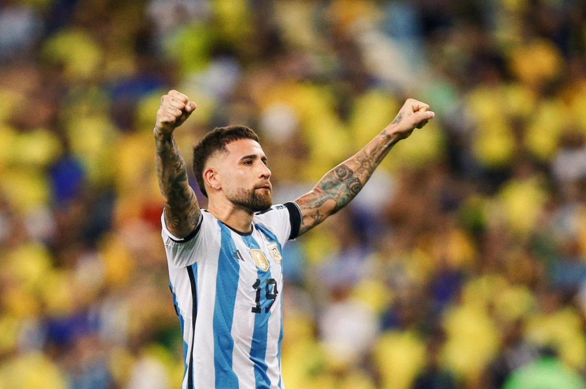 Otamendi también anunció que fue su último partido como local