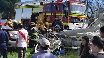 Grave accidente en Córdoba: un matrimonio santiagueño y sus dos hijos resultaron heridos