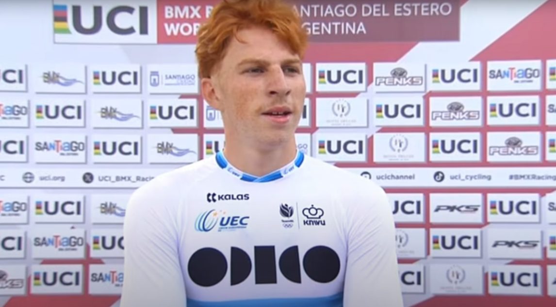 Noordam se quedó con la final masculina Sub-23 de BMX en Santiago del Estero
