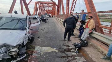 Impactante accidente múltiple en el Puente Carretero dejó al menos siete heridos