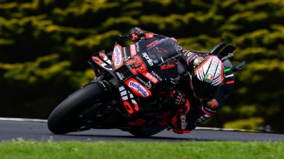 Bezzecchi impuso un dominio abrumador en el início del GP de Australia, pero carga una dura sanción