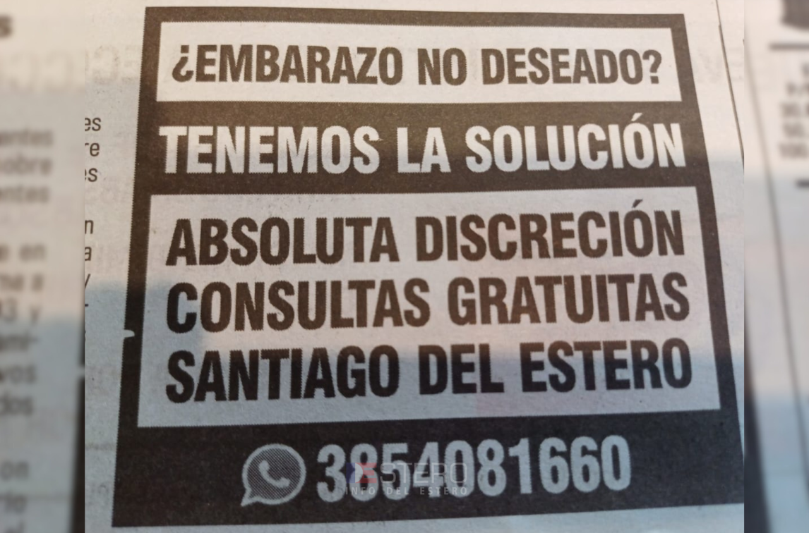 ¿Qué hay detrás del misterioso aviso clasificado de los  diarios de Santiago?