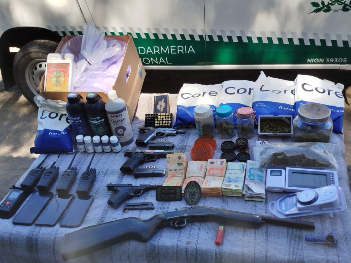 Una organización narco se abastecía de droga desde Rosario y las distribuía en Río Negro
