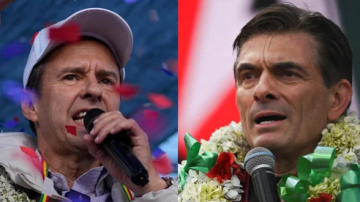 Bolivia define su presidente en balotaje histórico