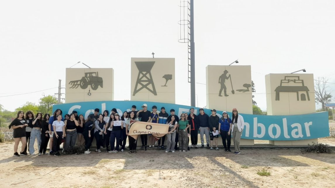 Estudiantes bandeños visitaron Colonia El Simbolar en una jornada turística y educativa