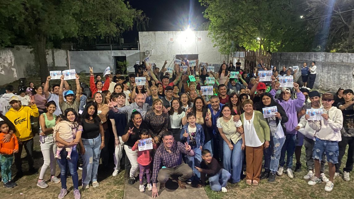 Gran acto de cierre de campaña de Pablo Mirolo y Verónica Larcher en Quimilí