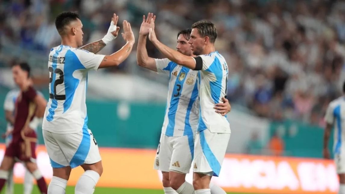 EN VIVO | Sin Messi, Argentina le gana 1 a 0 a Venezuela