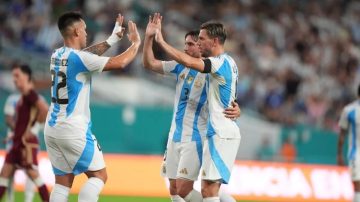 EN VIVO | Sin Messi, Argentina le gana 1 a 0 a Venezuela
