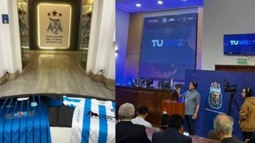 Sportivo Comercio de Campo Gallo dejó su huella en el predio de la AFA