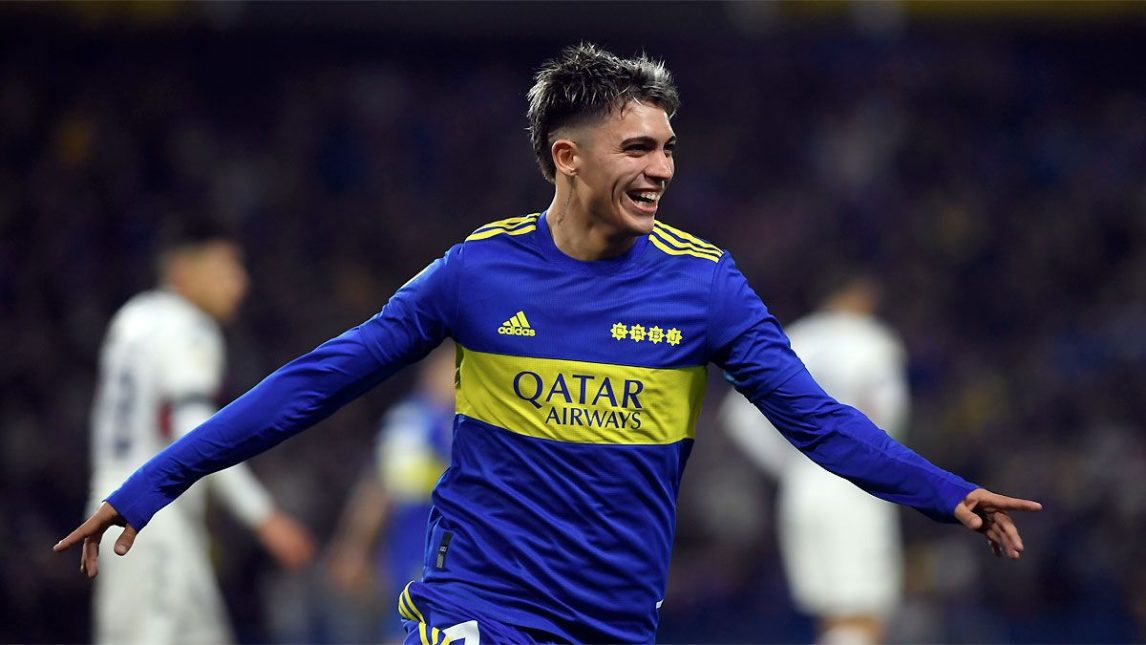 Con Zeballos, Úbeda perfila el once de Boca para visitar a Estudiantes
