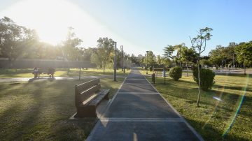 Un domingo soleado y con 33 °C de máxima marca el inicio de una semana calurosa