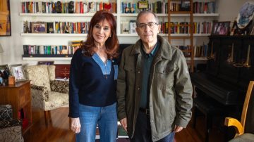 Cristina Kirchner recibió a Maslatón: “Perteneciendo a la generación política de 1983, no acepto encarcelar al adversario”