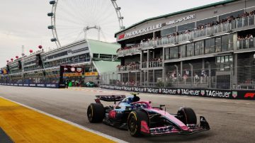 Franco Colapinto terminó 16° en el Gran Premio de Singapur de Fórmula 1
