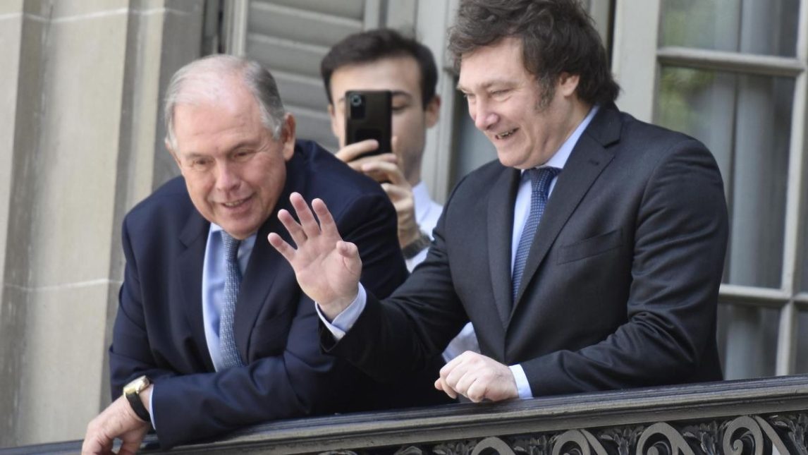 Gerardo Werthein presentó su renuncia como canciller ante Javier Milei