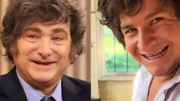 Apareció el doble de Javier Milei y es furor en TikTok