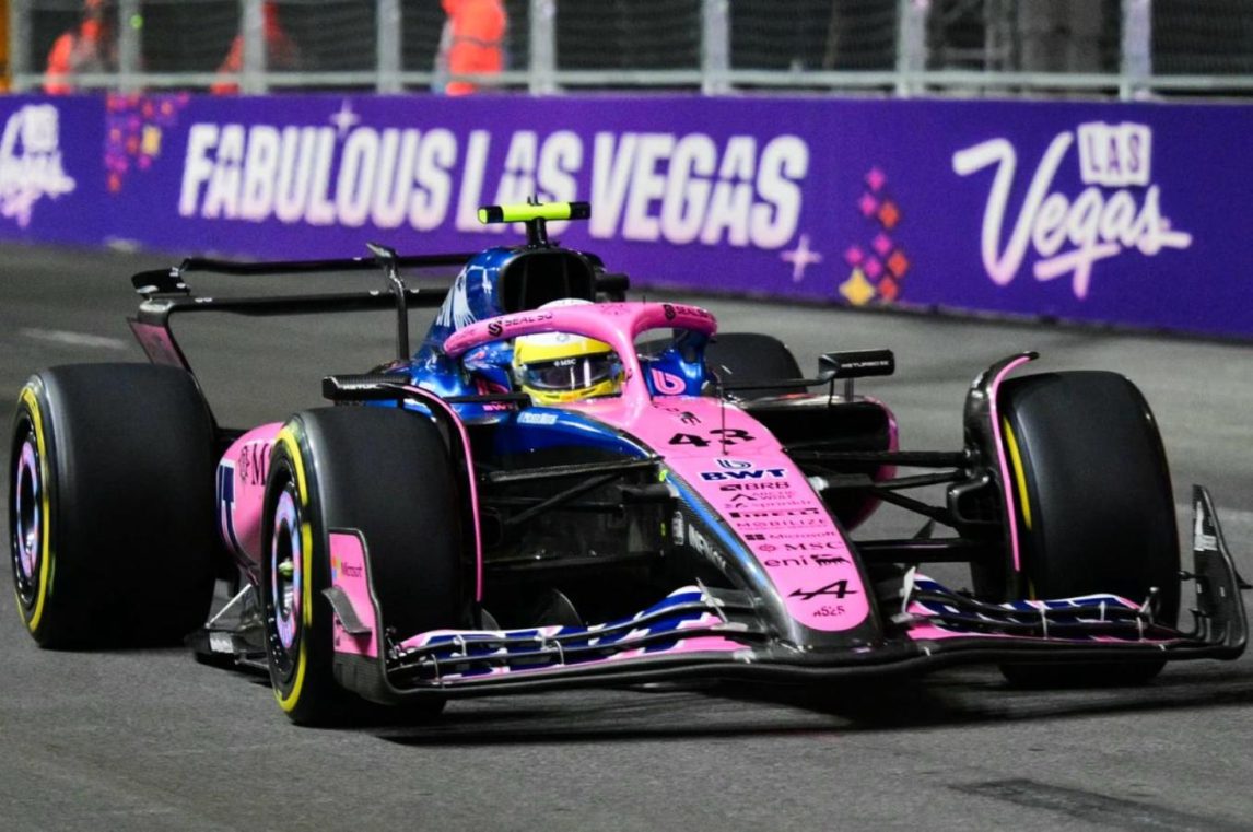 Franco Colapinto va por su revancha en el Gran Premio de Las Vegas de Fórmula 1
