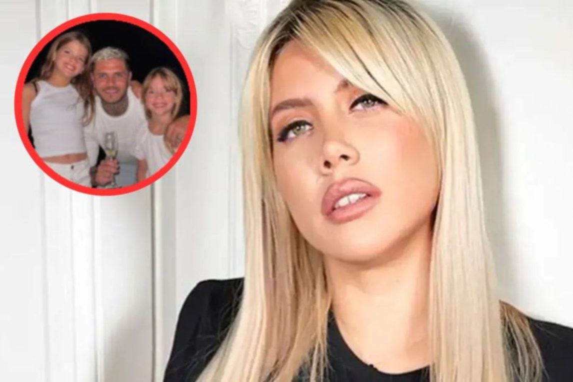 Wanda Nara habló del reencuentro de sus hijas con Mauro Icardi