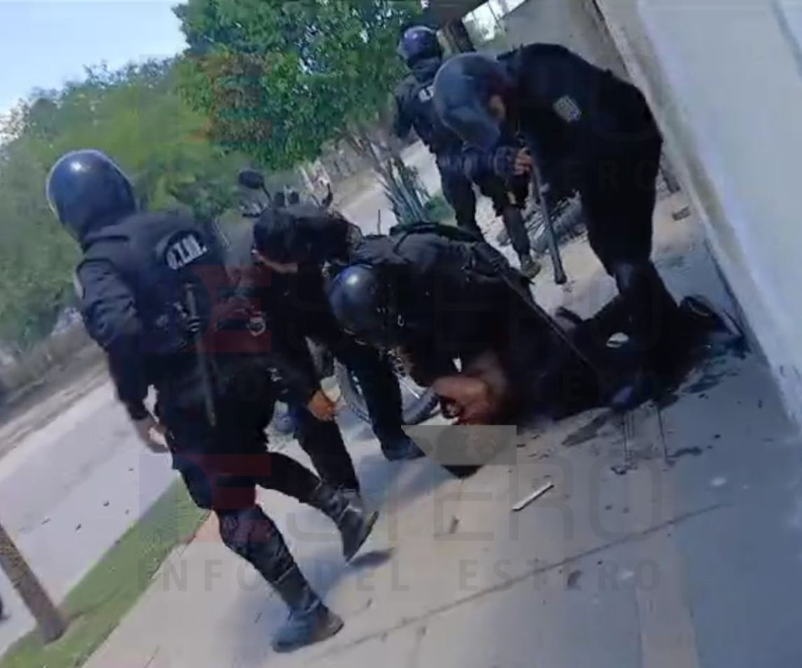 Tensión en La Banda por la nueva detención de “Gatito”: vecinos trataron de impedir el operativo
