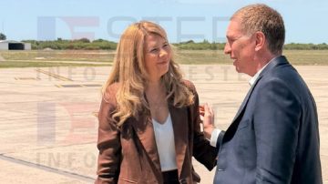 Diego Santilli llegó a Santiago del Estero para reunirse con Zamora