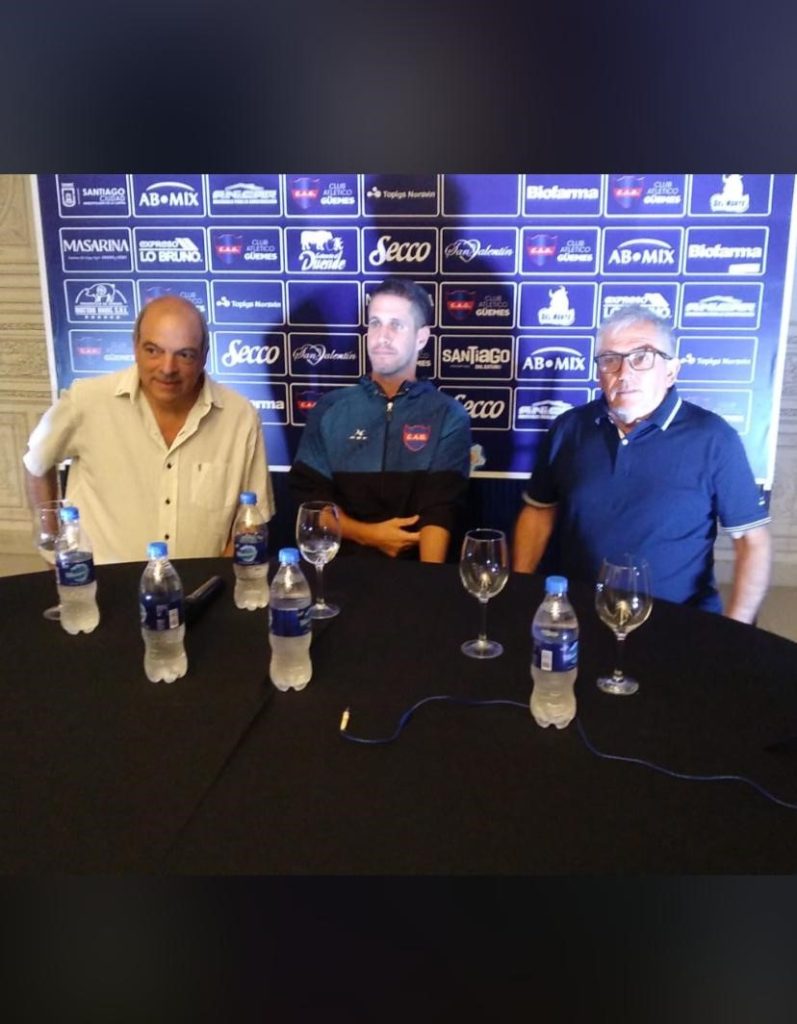 Güemes inició una nueva era con la presentación oficial de Juan Vita