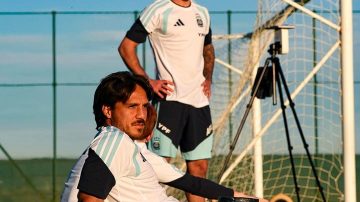 Día histórico para los Mac Allister: Kevin jugó su primer partido en la Selección Argentina