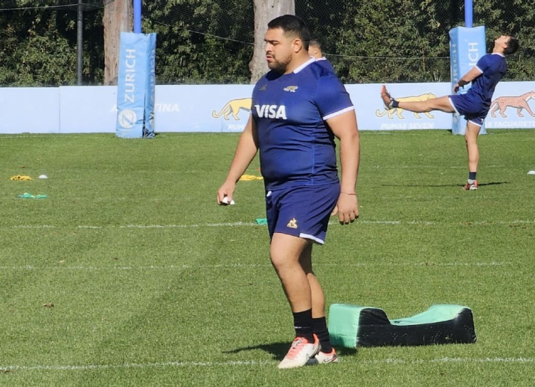 El santiagueño Pedro Delgado, confirmado entre los titulares de Los Pumas ante Escocia