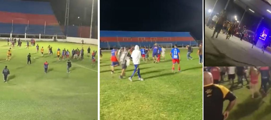 Lamentable: pelea campal entre juveniles de Güemes y Mitre de la Octava División