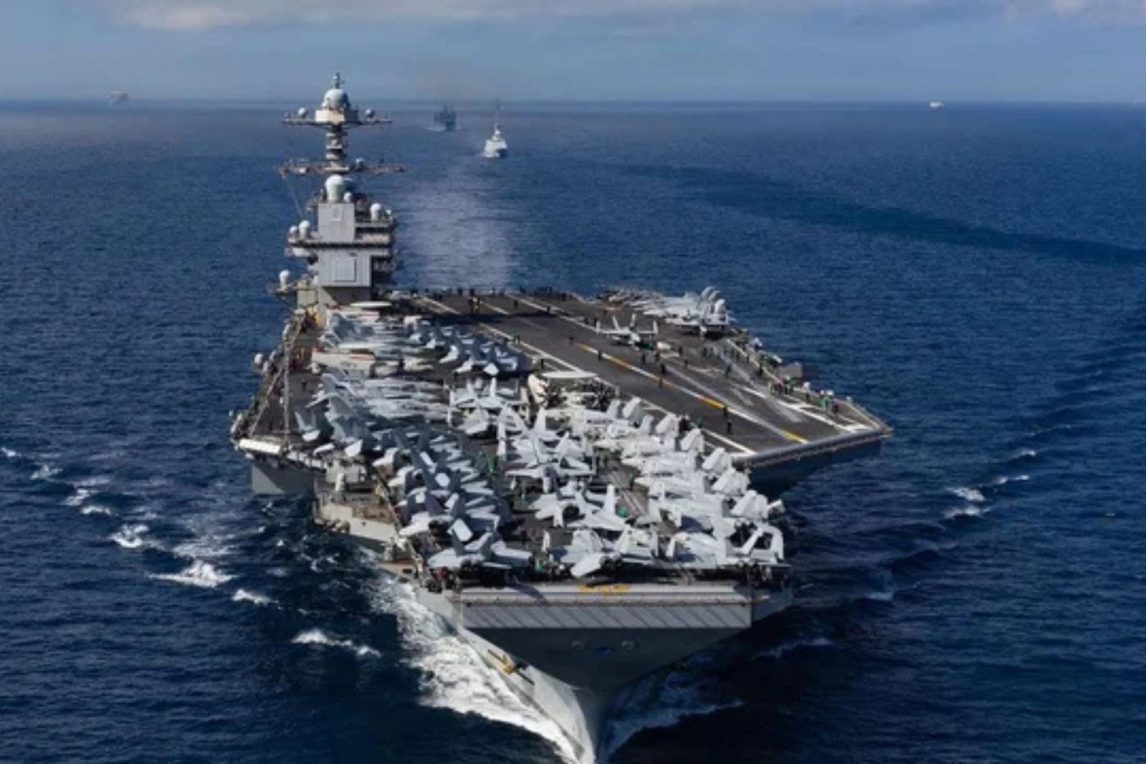 Tensión en el Caribe: EEUU despliega su portaaviones más avanzado cerca de Venezuela