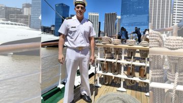 El marino José Medrín Serrano: orgullo santiagueño desde la Fragata Libertad